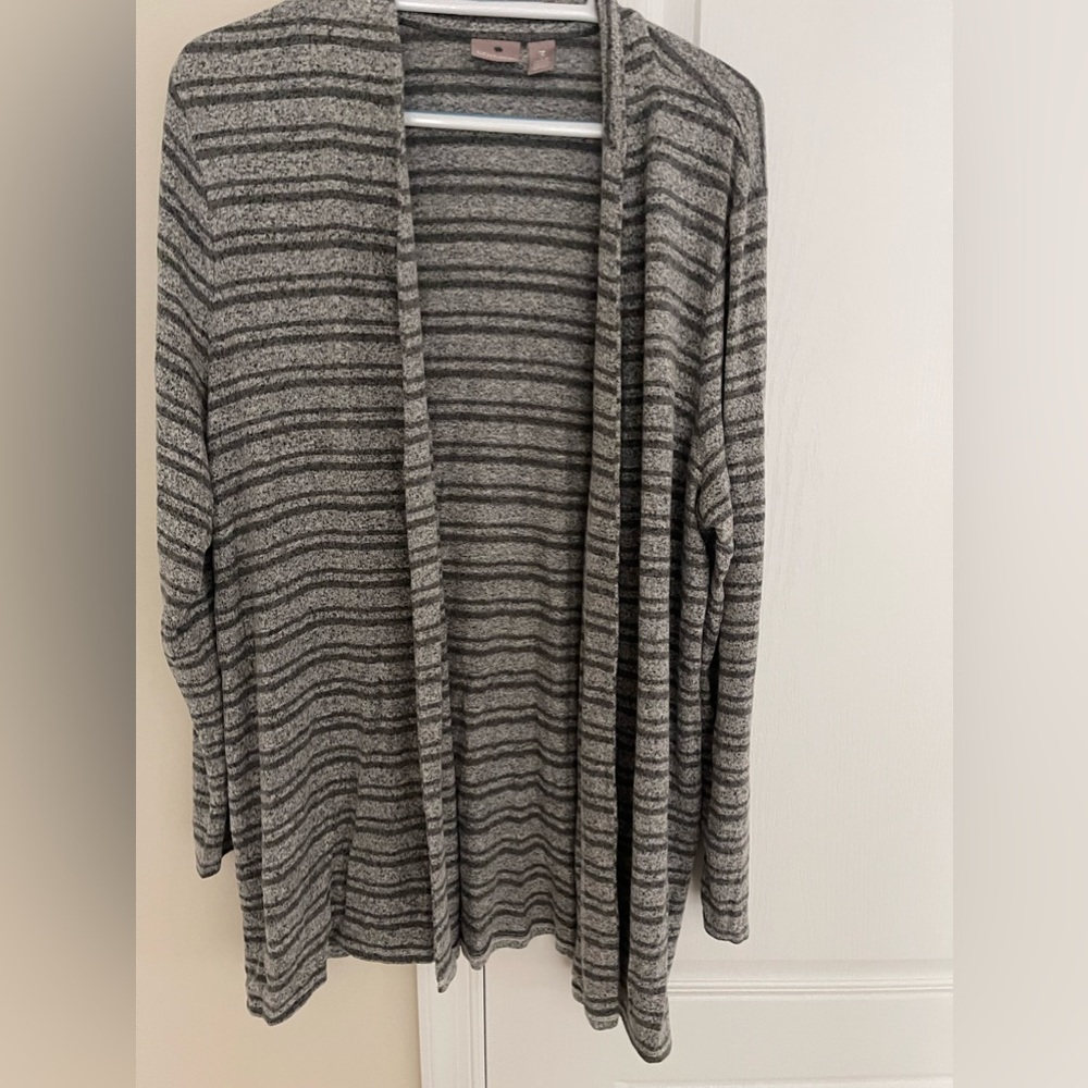 Striped cardigan